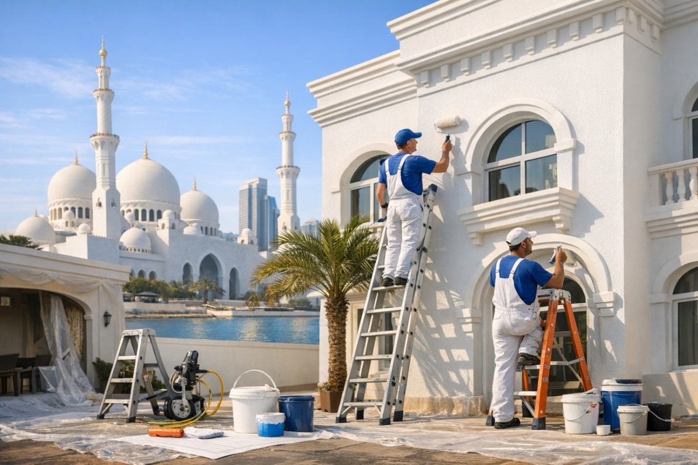 Exterior Painting Abu Dhabi