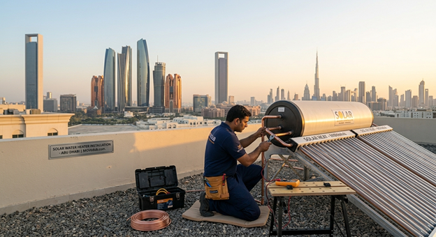 Solar Water Heater Installation Abu Dhabi